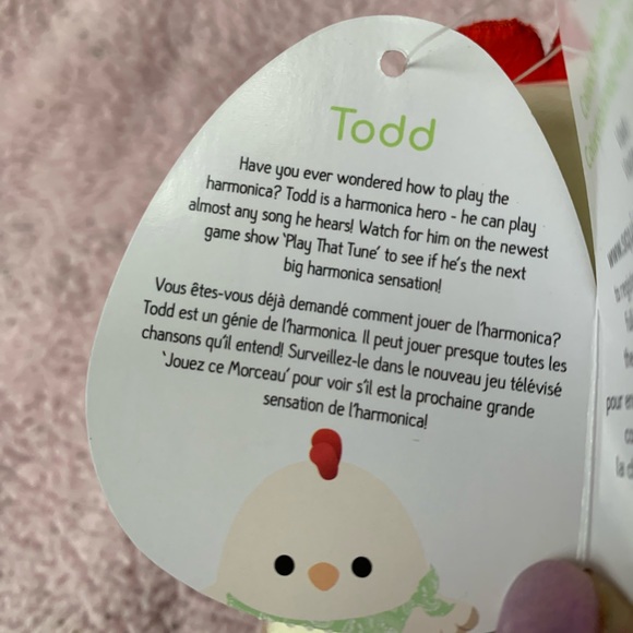 Rare Todd Squishmallow - Picture 2 of 2